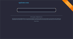 Desktop Screenshot of blog.optirate.com